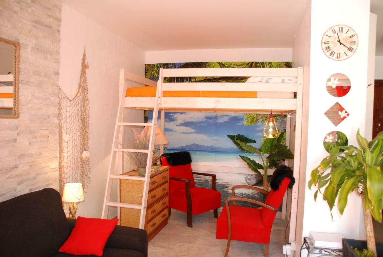 Studio - Juan Les Pins - Proximite Plages 昂蒂布 外观 照片
